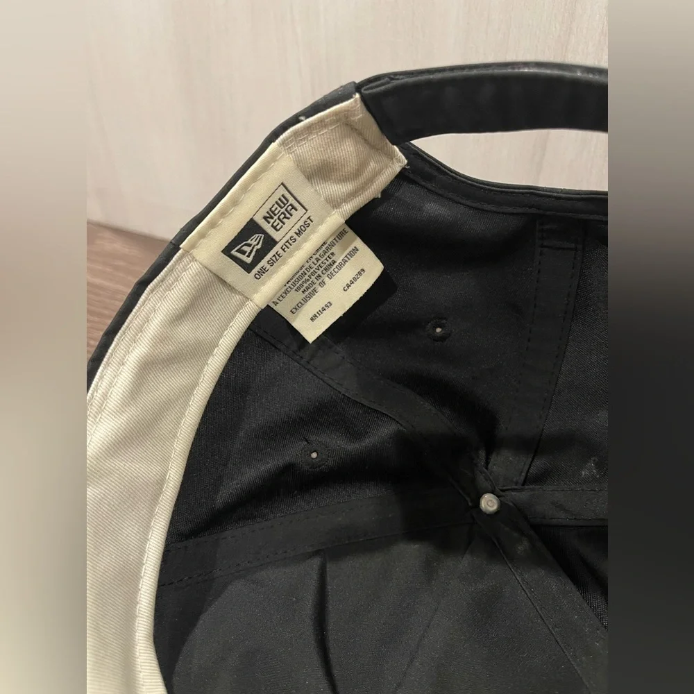 ❌SOLD❌ Fear of God Essentials New Era 9Fifty Retro Crown A Frame Hat Black - Picture 9 of 9